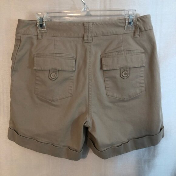 Liz Claiborne New York  Shorts Ladies 10 Khaki - Picture 10 of 11